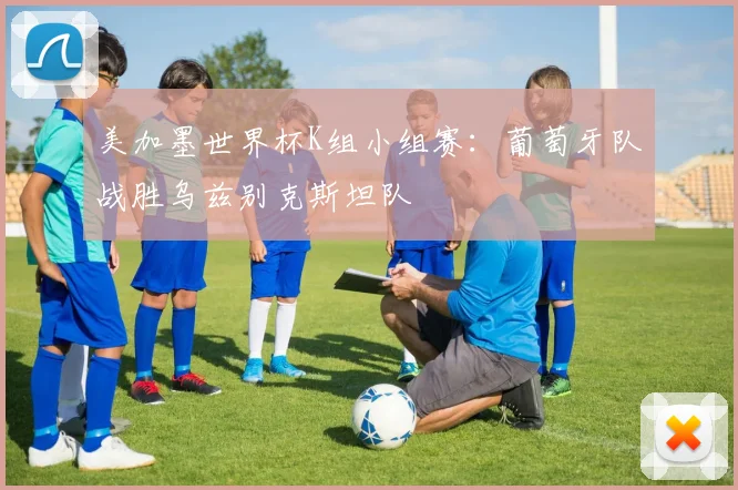 美加墨世界杯K组小组赛：葡萄牙队战胜乌兹别克斯坦队